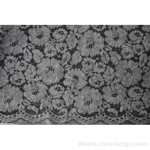 Nylon Cotton Rayon Tie-gefärbter Cord Lace Stoff